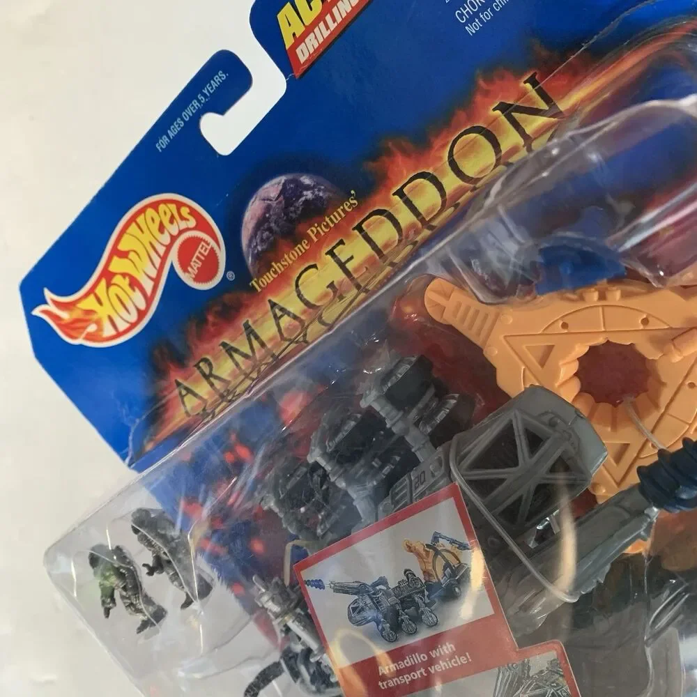 1997 Mattel Hot Wheels Action Sites ARMAGEDDON Drilling Unit Rare New In Box